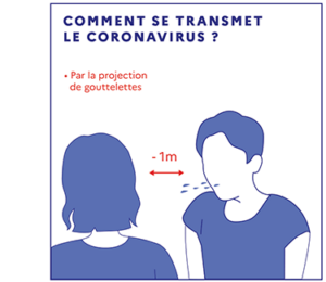 Covid-19 Transmission du virus